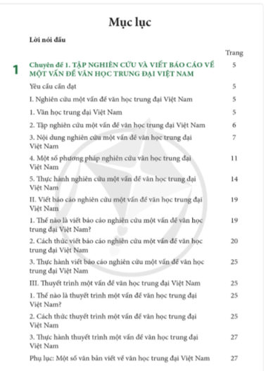 Chuyên đề Ngữ văn 11 Cánh diều pdf