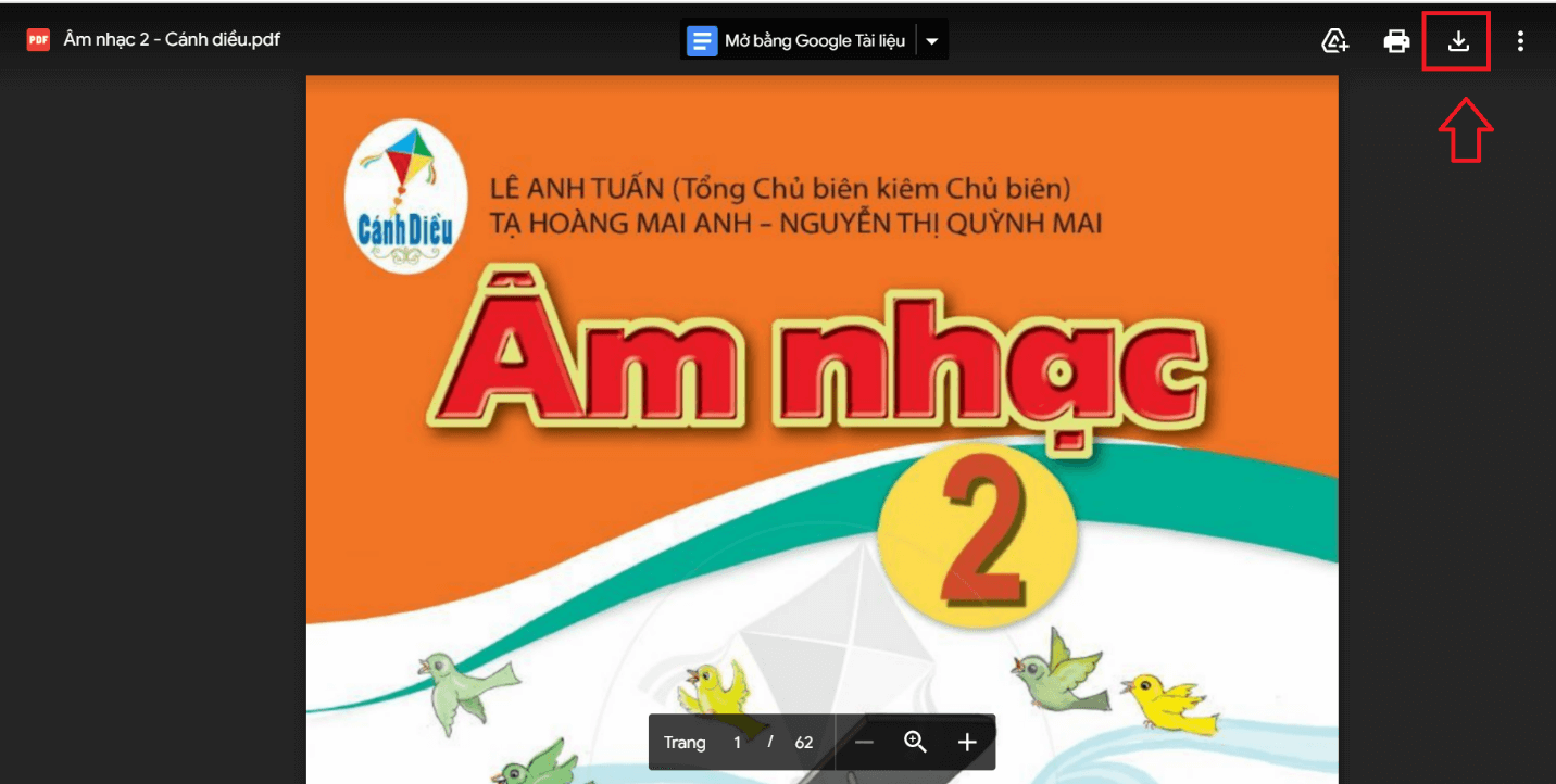 Sách Âm nhạc lớp 2 Cánh diều | Xem online, tải PDF