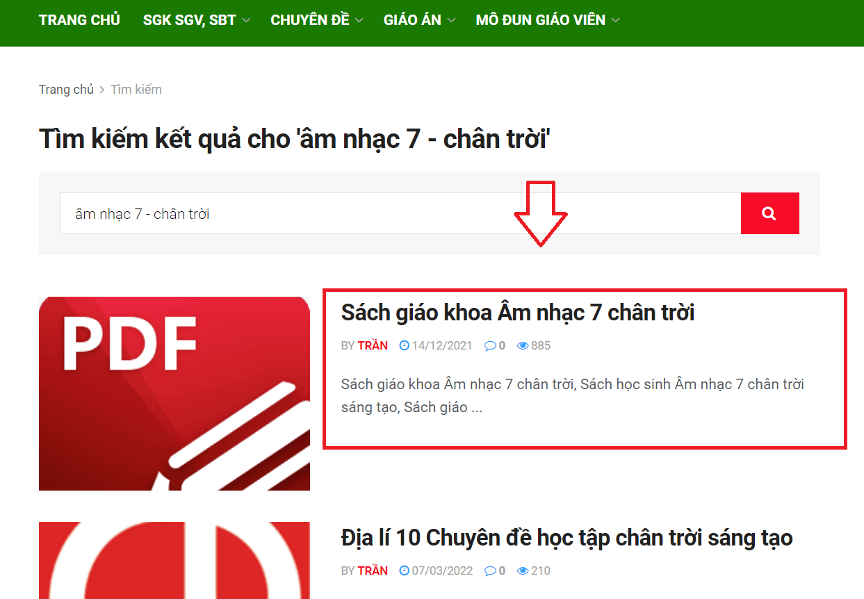 Sách Âm nhạc lớp 7 Chân trời sáng tạo | Xem online, tải PDF