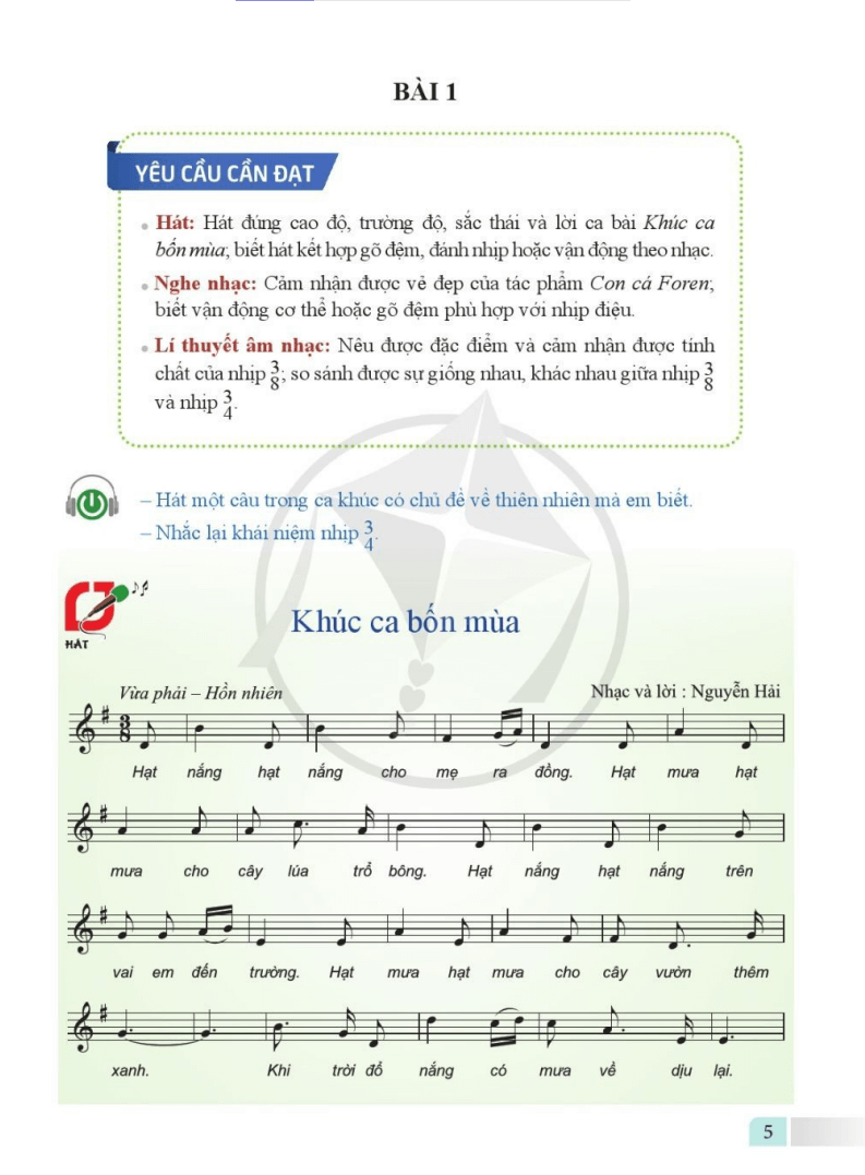 Âm nhạc 8 Cánh diều pdf