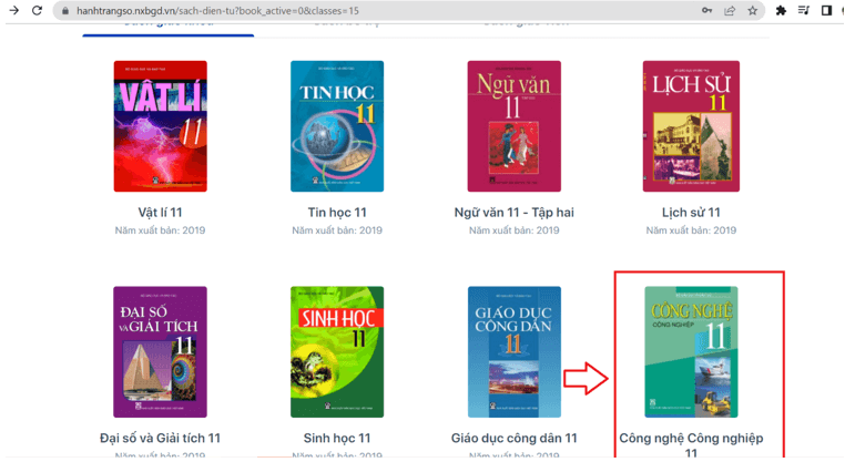 Sách Công nghệ công nghiệp lớp 11 | Xem online, tải PDF (ảnh 1)