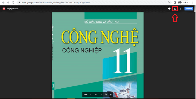 Sách Công nghệ công nghiệp lớp 11 | Xem online, tải PDF (ảnh 1)