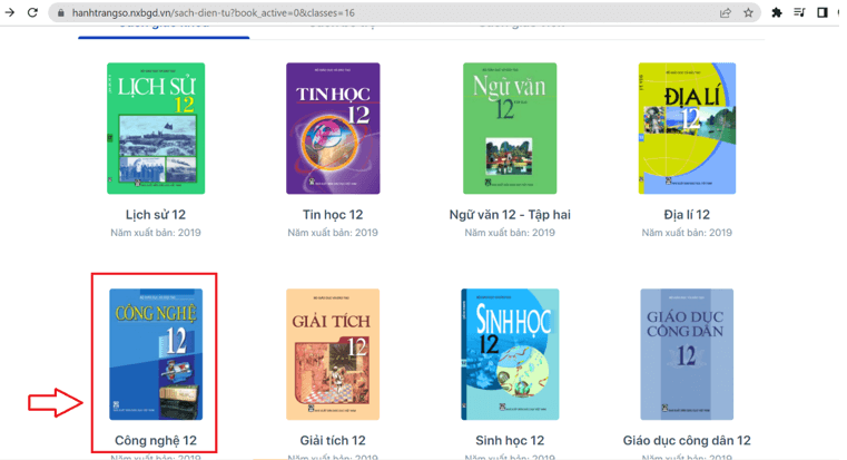 Sách Công nghệ lớp 12 | Xem online, tải PDF (ảnh 1)