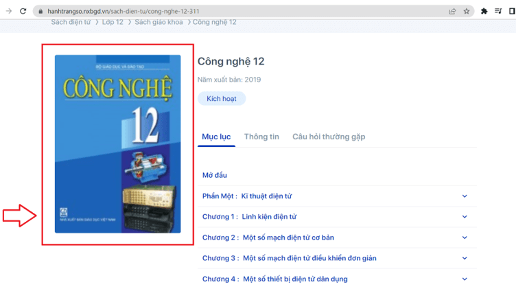 Sách Công nghệ lớp 12 | Xem online, tải PDF (ảnh 1)