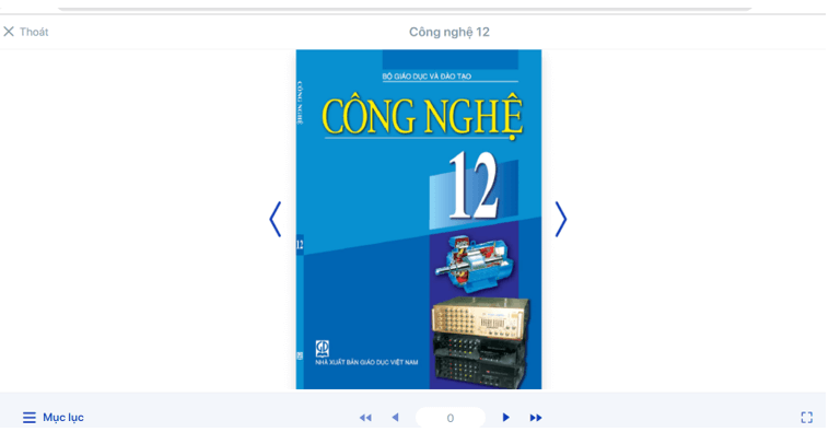 Sách Công nghệ lớp 12 | Xem online, tải PDF (ảnh 1)