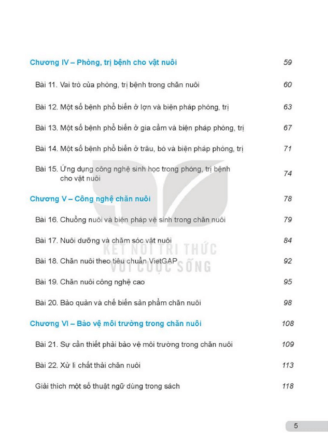 Công nghệ 11 Kết nối tri thức pdf