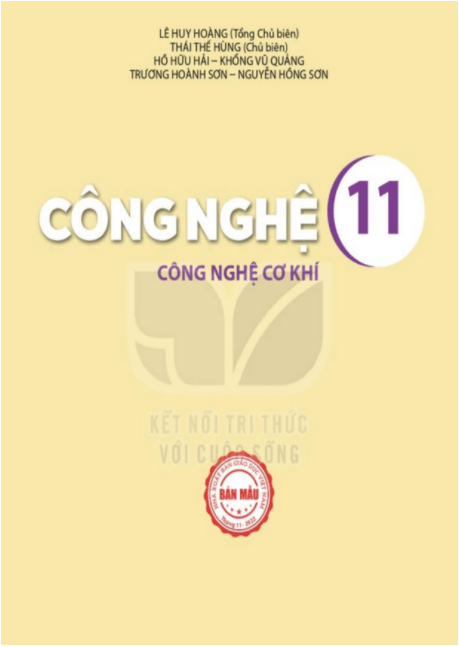 Công nghệ 11 Kết nối tri thức pdf