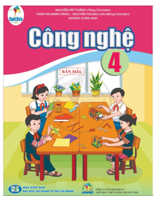 Công nghệ lớp 4 Cánh diều pdf