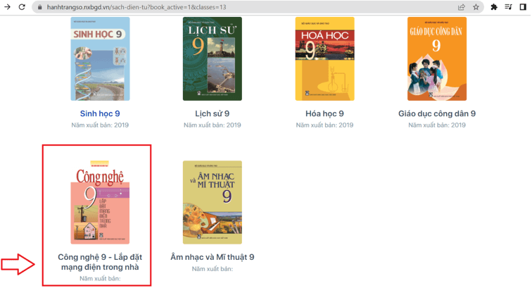 Sách Công nghệ lớp 9 | Xem online, tải PDF (ảnh 1)