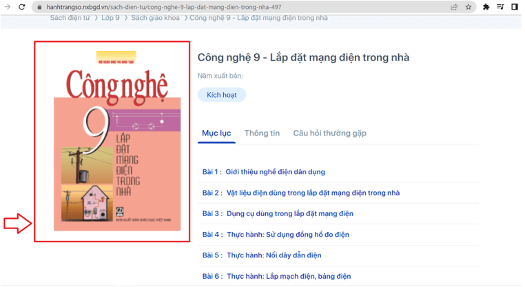 Sách Công nghệ lớp 9 | Xem online, tải PDF (ảnh 1)