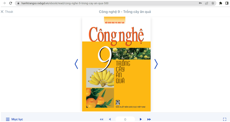 Sách Công nghệ lớp 9 | Xem online, tải PDF (ảnh 1)