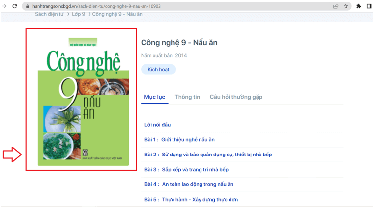 Sách Công nghệ lớp 9 | Xem online, tải PDF (ảnh 1)