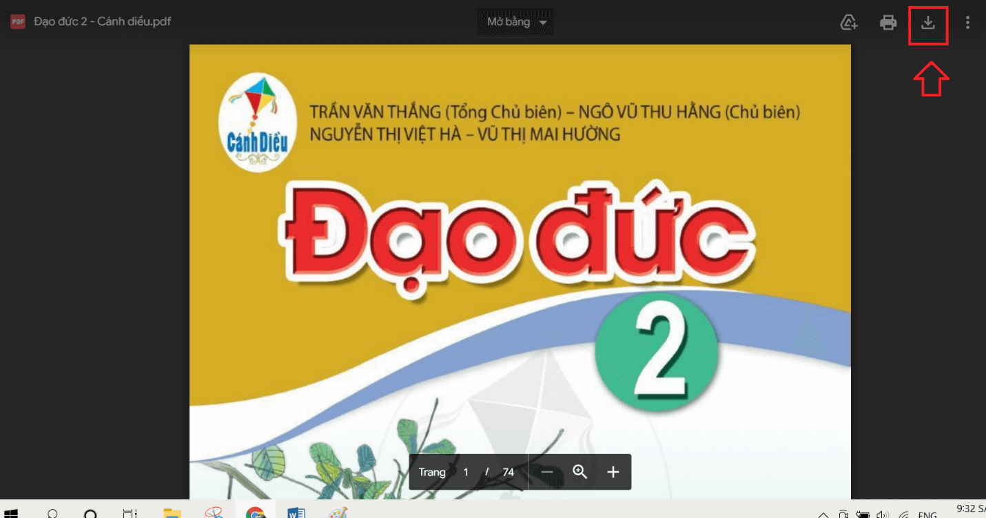 Sách Đạo đức lớp 2 Cánh diều | Xem online, tải PDF