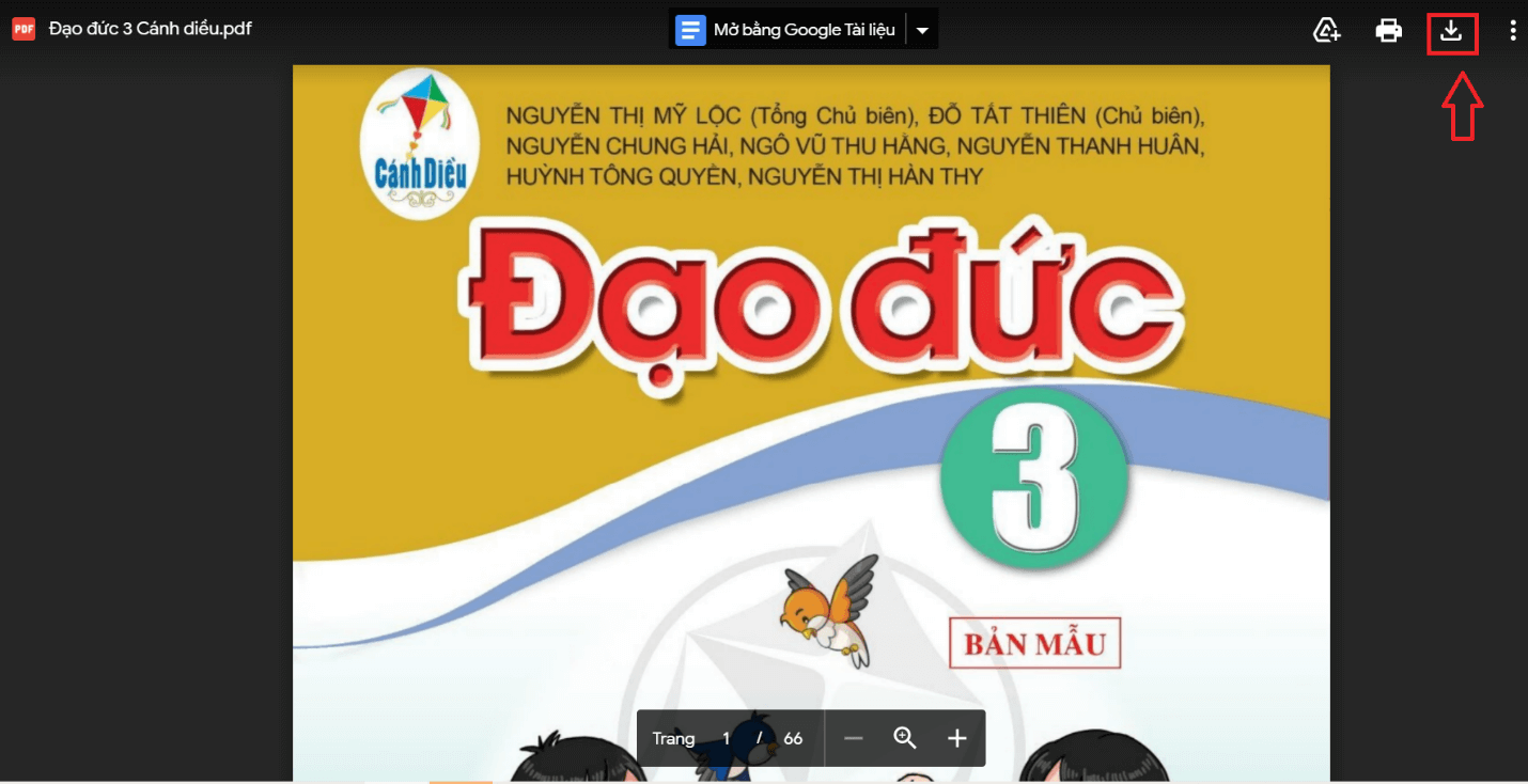 Sách Đạo đức lớp 3 Cánh diều | Xem online, tải PDF