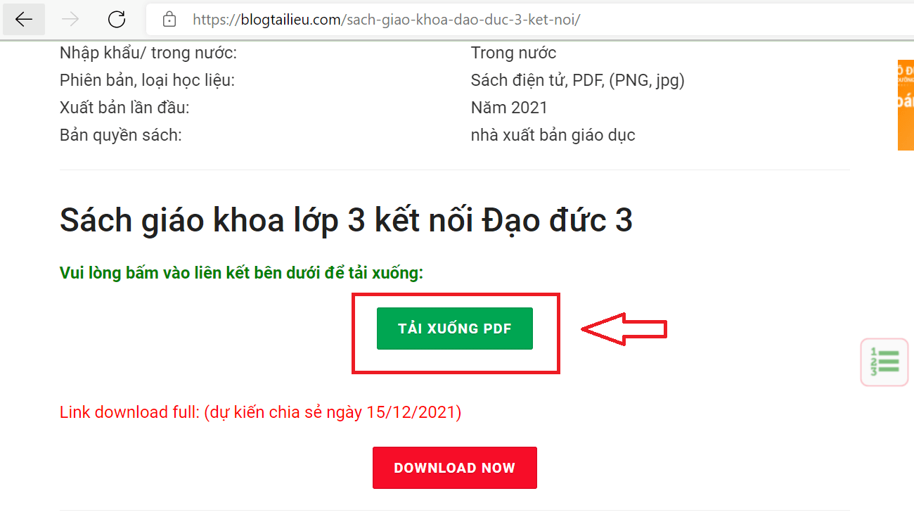 Sách Đạo đức lớp 3 Kết nối tri thức | Xem online, tải PDF