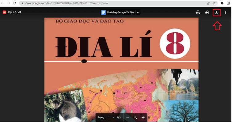 Sách Địa lí lớp 8 | Xem online, tải PDF (ảnh 1)