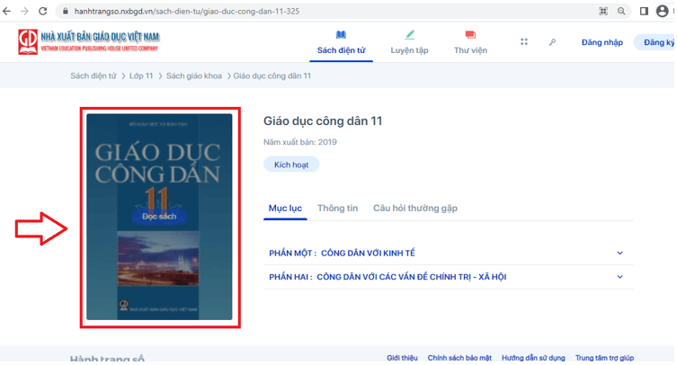 Sách Giáo dục công dân lớp 11 | Xem online, tải PDF (ảnh 1)