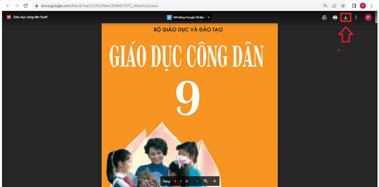 Sách Giáo dục công dân lớp 9 | Xem online, tải PDF (ảnh 1)