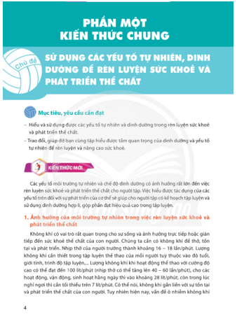 Giáo dục thể chất 11 Chân trời sáng tạo pdf