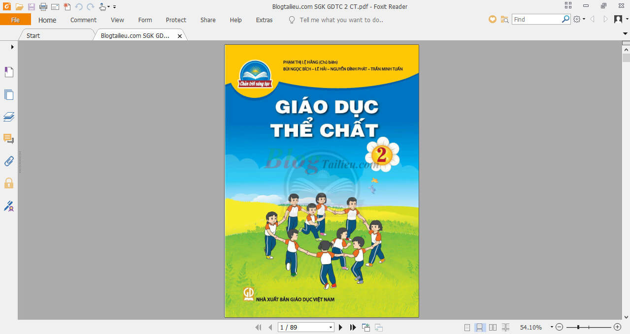 Sách Giáo dục thể chất lớp 2 Chân trời sáng tạo | Xem online, tải PDF