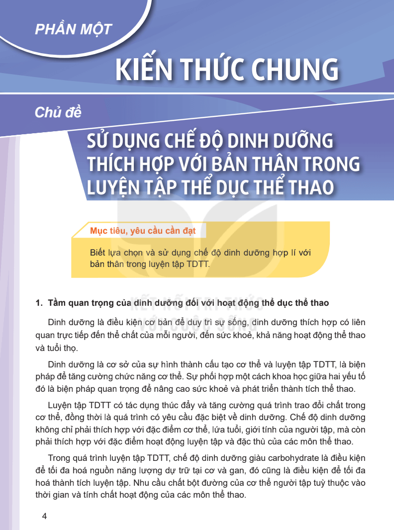 Giáo dục thể chất 8 Kết nối tri thức pdf