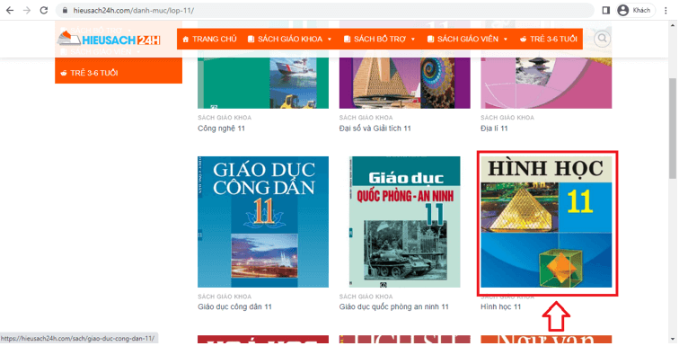 Sách Hình học lớp 11 | Xem online, tải PDF (ảnh 1)
