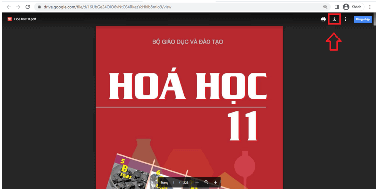 Sách Hóa học lớp 11 | Xem online, tải PDF (ảnh 1)