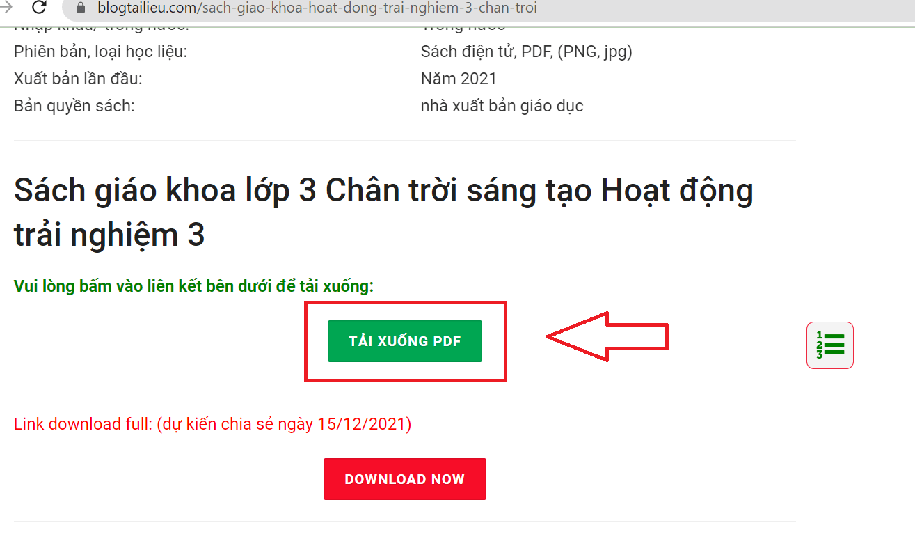 Sách Hoạt động trải nghiệm lớp 3 Chân trời sáng tạo | Xem online, tải PDF