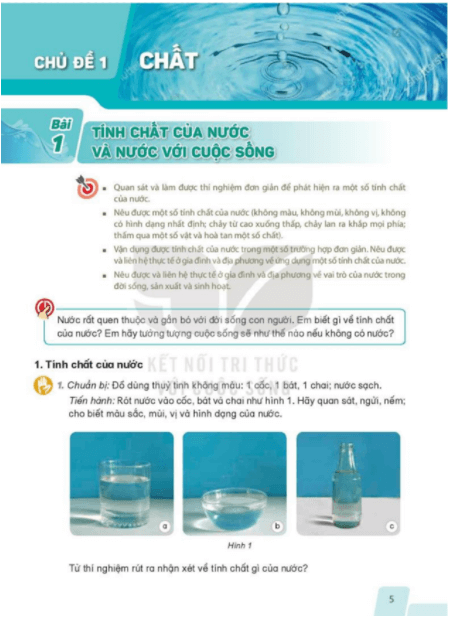 Khoa học lớp 4 Kết nối tri thức pdf