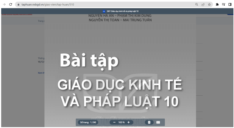 Sách Giáo dục kinh tế và pháp luật lớp 10 Kết nối tri thức | Xem online, tải PDF (ảnh 1)