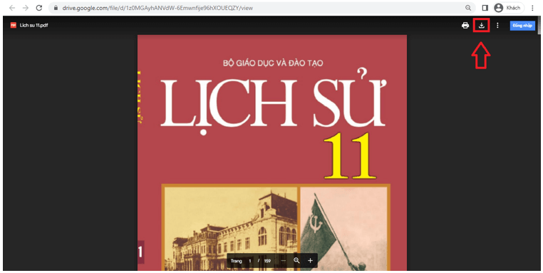 Sách Lịch sử lớp 11 | Xem online, tải PDF (ảnh 1)