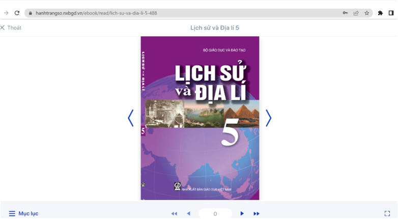 Sách Lịch sử và Địa lí lớp 5 | Xem online, tải PDF (ảnh 1)