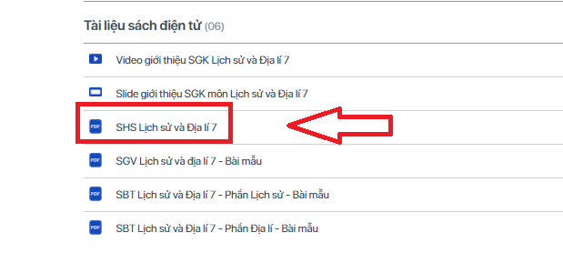 Sách Lịch Sử và Địa Lí lớp 7 Kết nối tri thức | Xem online, tải PDF