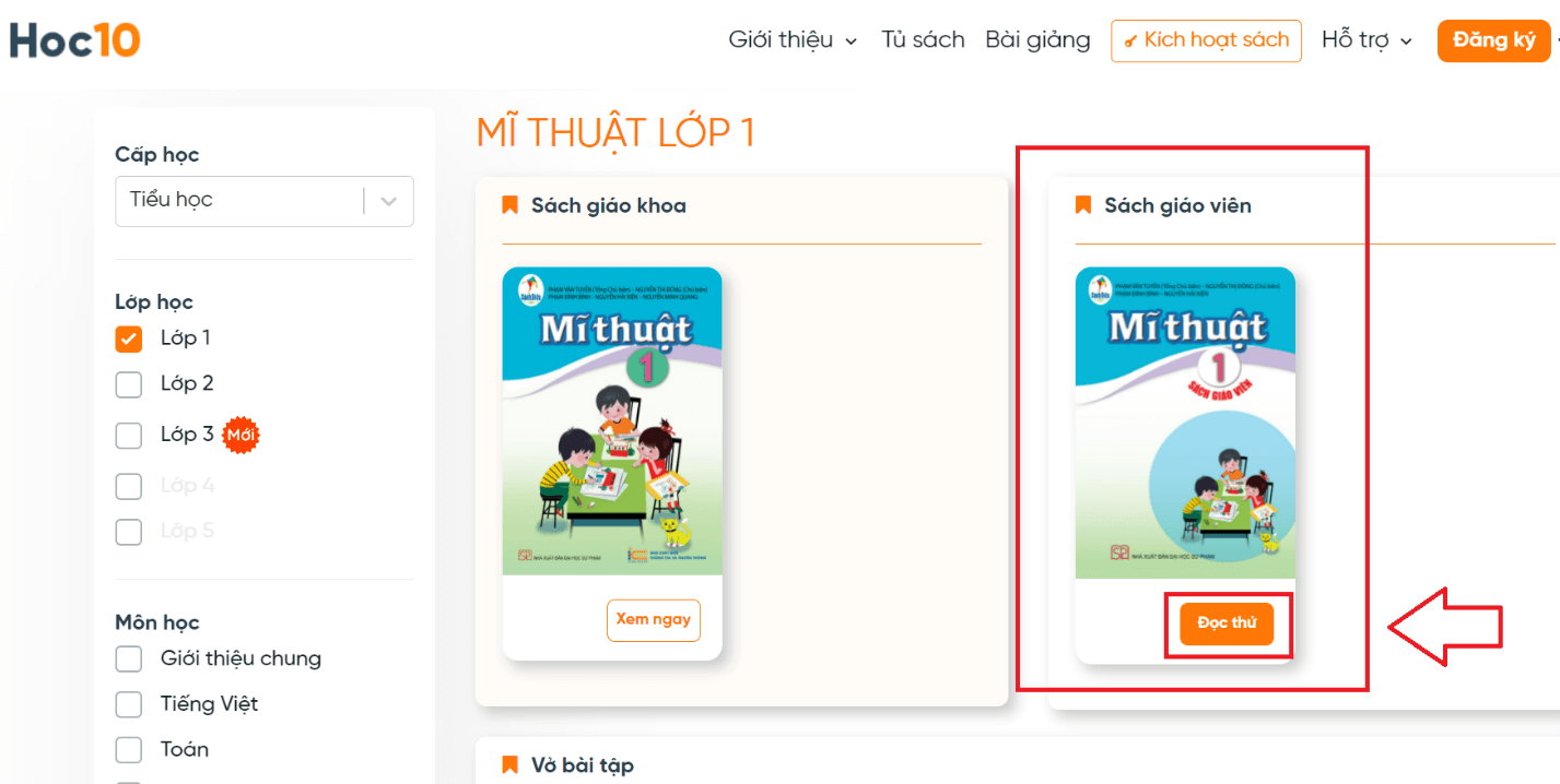 Sách Mĩ thuật lớp 1 Cánh diều | Xem online, tải PDF