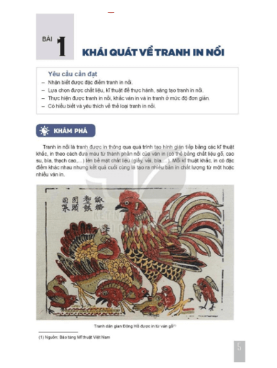 Mĩ thuật 11 Kết nối tri thức pdf