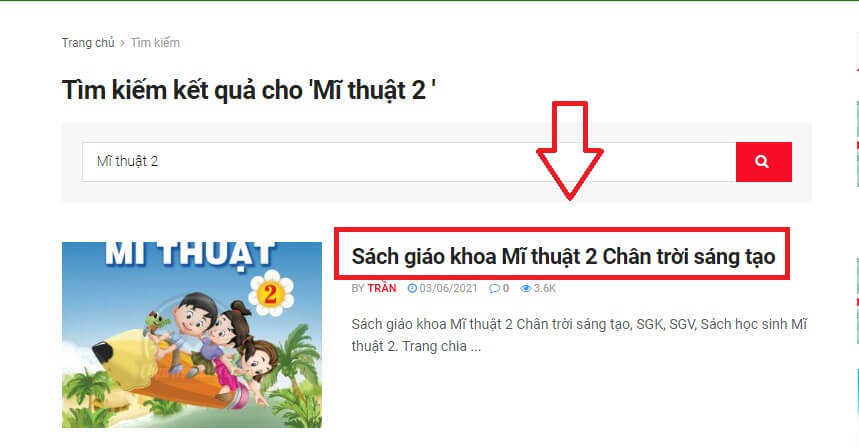 Sách Mĩ thuật lớp 2 Chân trời sáng tạo | Xem online, tải PDF