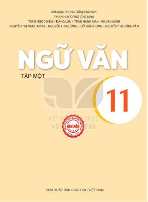 Ngữ văn 11 Kết nối tri thức Tập 1, Tập 2 pdf