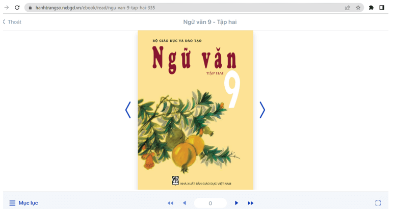Sách Ngữ văn lớp 9 | Xem online, tải PDF (ảnh 1)