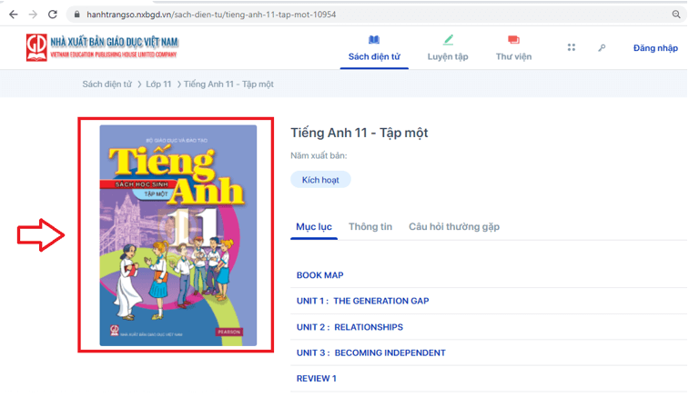 Sách Tiếng Anh lớp 11 | Xem online, tải PDF (ảnh 1)