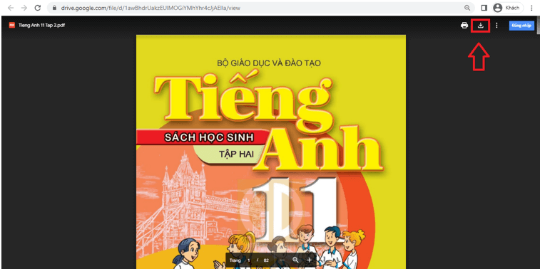 Sách Tiếng Anh lớp 11 | Xem online, tải PDF (ảnh 1)