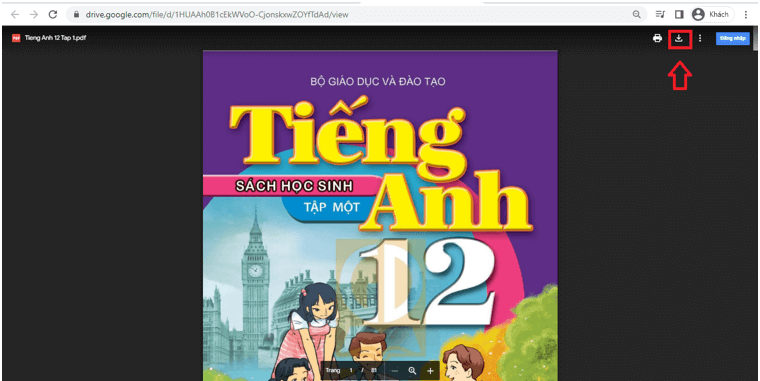 Sách Tiếng Anh lớp 12 | Xem online, tải PDF (ảnh 1)