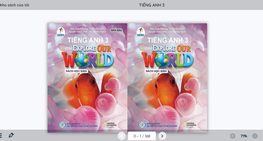 Sách Tiếng Anh lớp 3 Explore Our World Cánh diều | Xem online, tải PDF