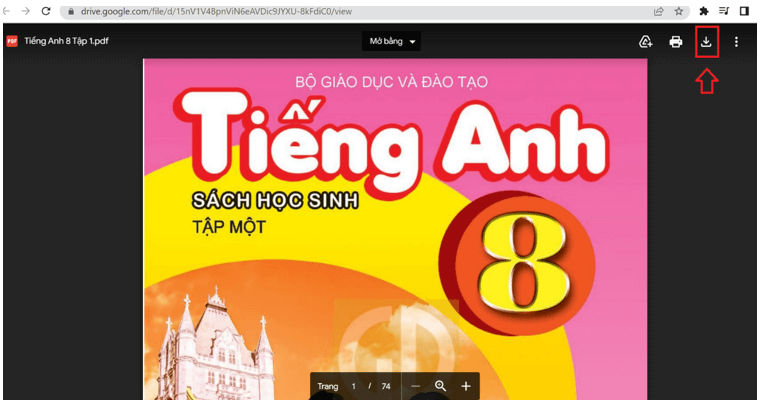 Sách Tiếng Anh lớp 8 | Xem online, tải PDF (ảnh 1)