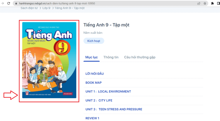 Sách Tiếng Anh lớp 9 | Xem online, tải PDF (ảnh 1)