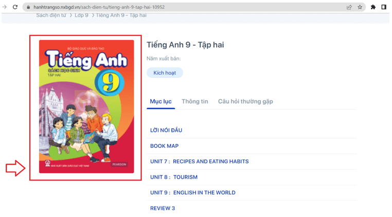 Sách Tiếng Anh lớp 9 | Xem online, tải PDF (ảnh 1)