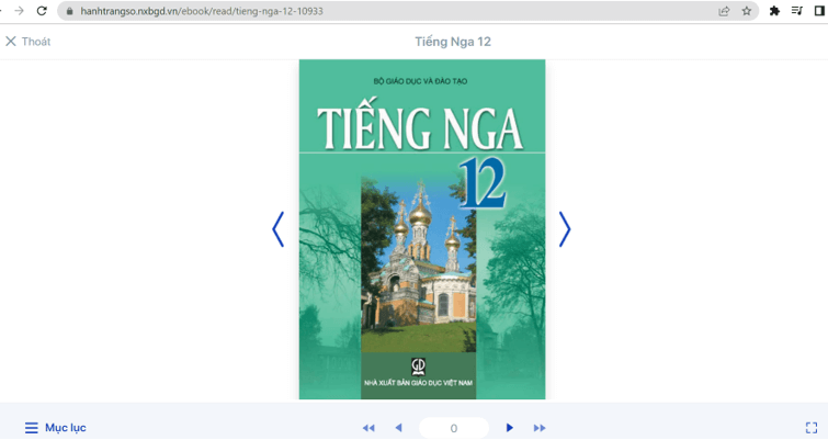 Sách Tiếng Nga lớp 12 | Xem online, tải PDF (ảnh 1)