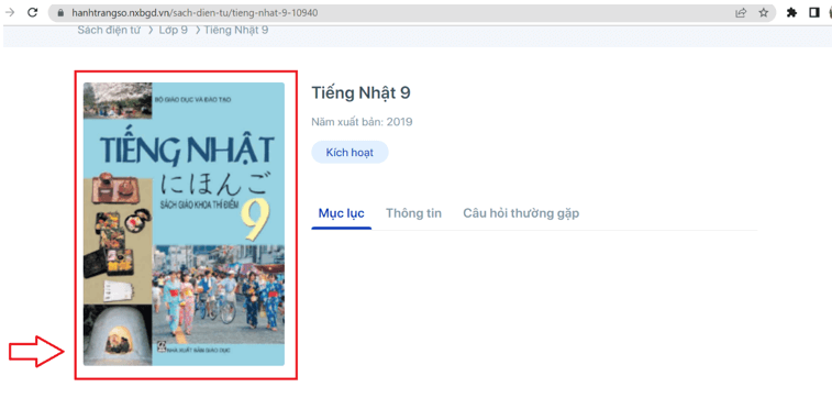 Sách Tiếng Nhật lớp 9 | Xem online, tải PDF (ảnh 1)