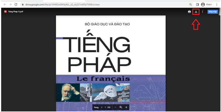 Sách Tiếng Pháp lớp 11 | Xem online, tải PDF (ảnh 1)