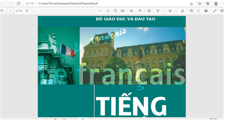 Sách Tiếng Pháp lớp 8 | Xem online, tải PDF (ảnh 1)