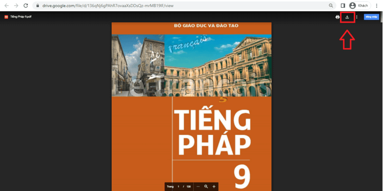 Sách Tiếng Pháp lớp 9 | Xem online, tải PDF (ảnh 1)